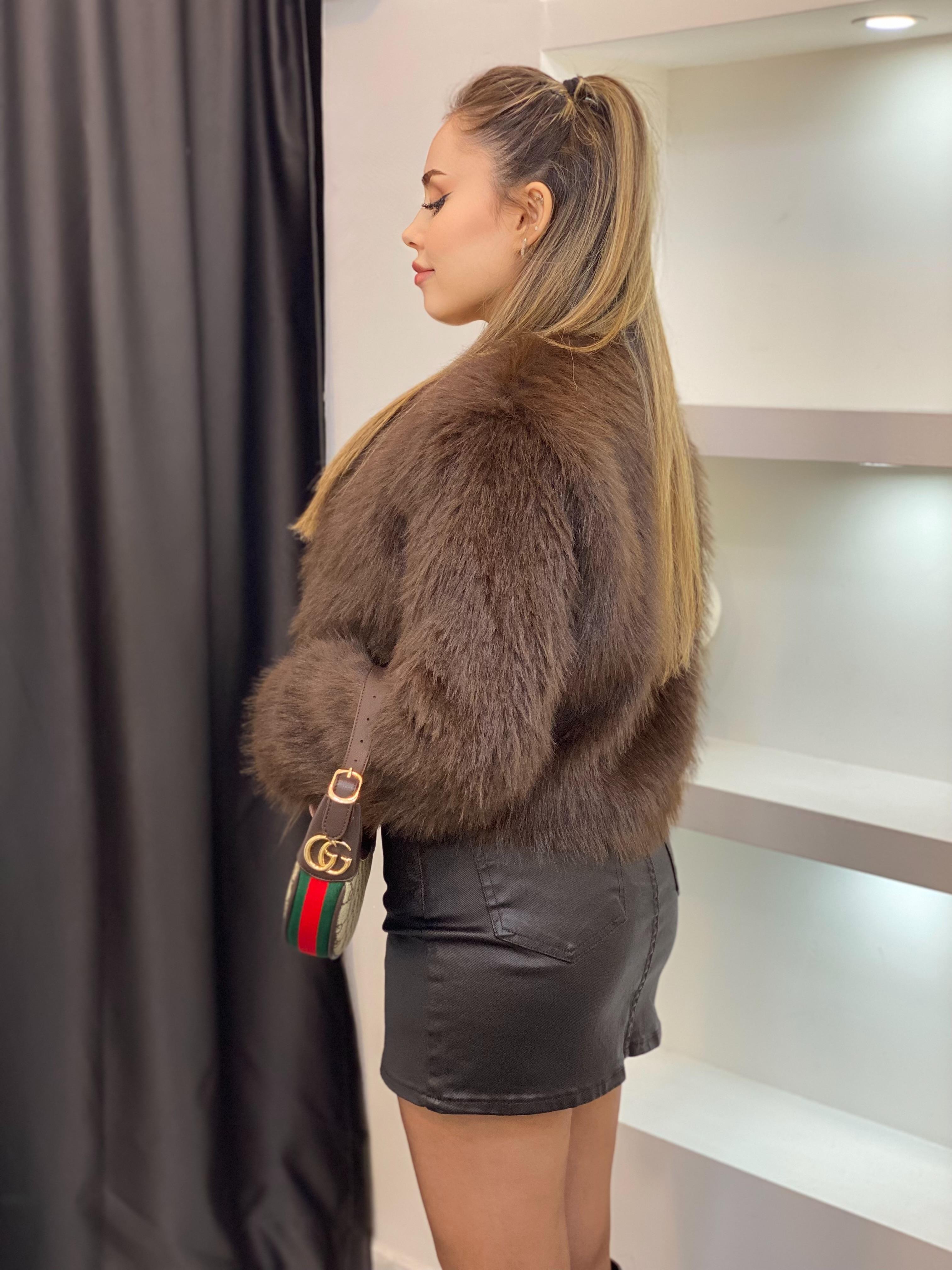 Kahve Kısa Form Kürk