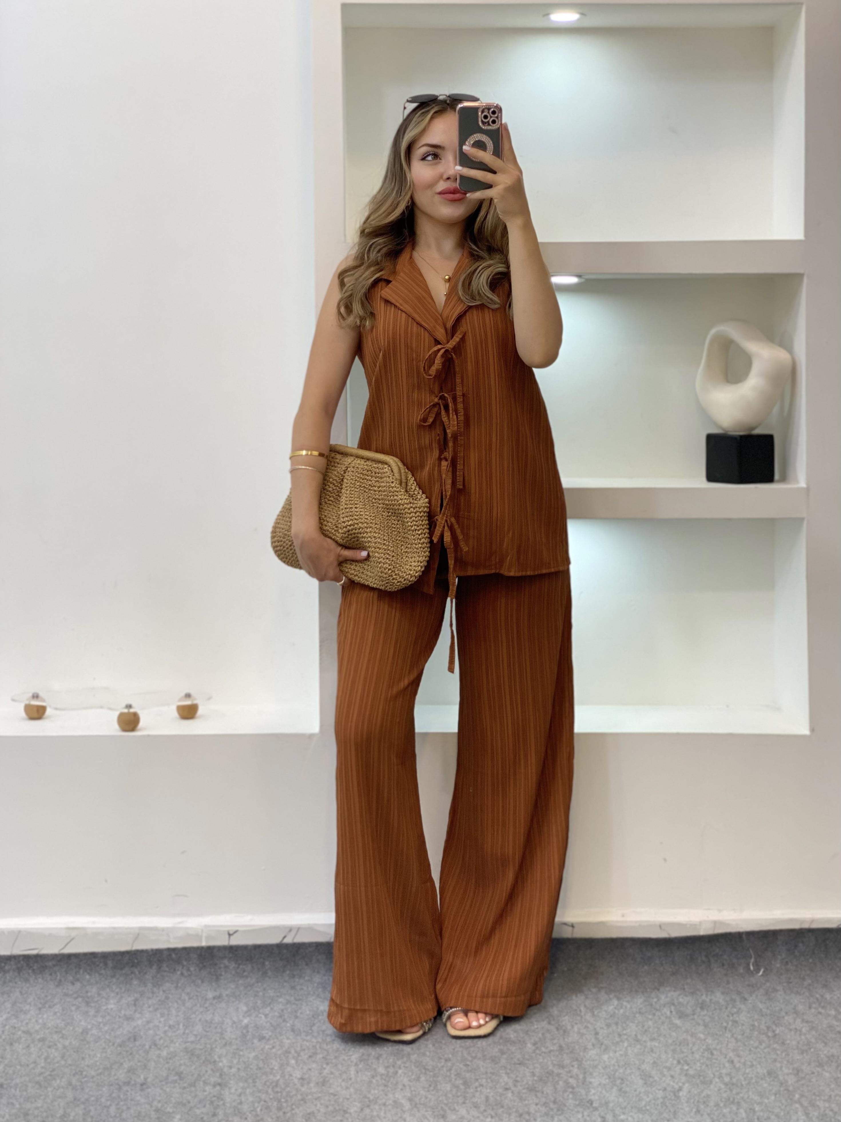 Kahve Önü Bağlamalı Model Takım