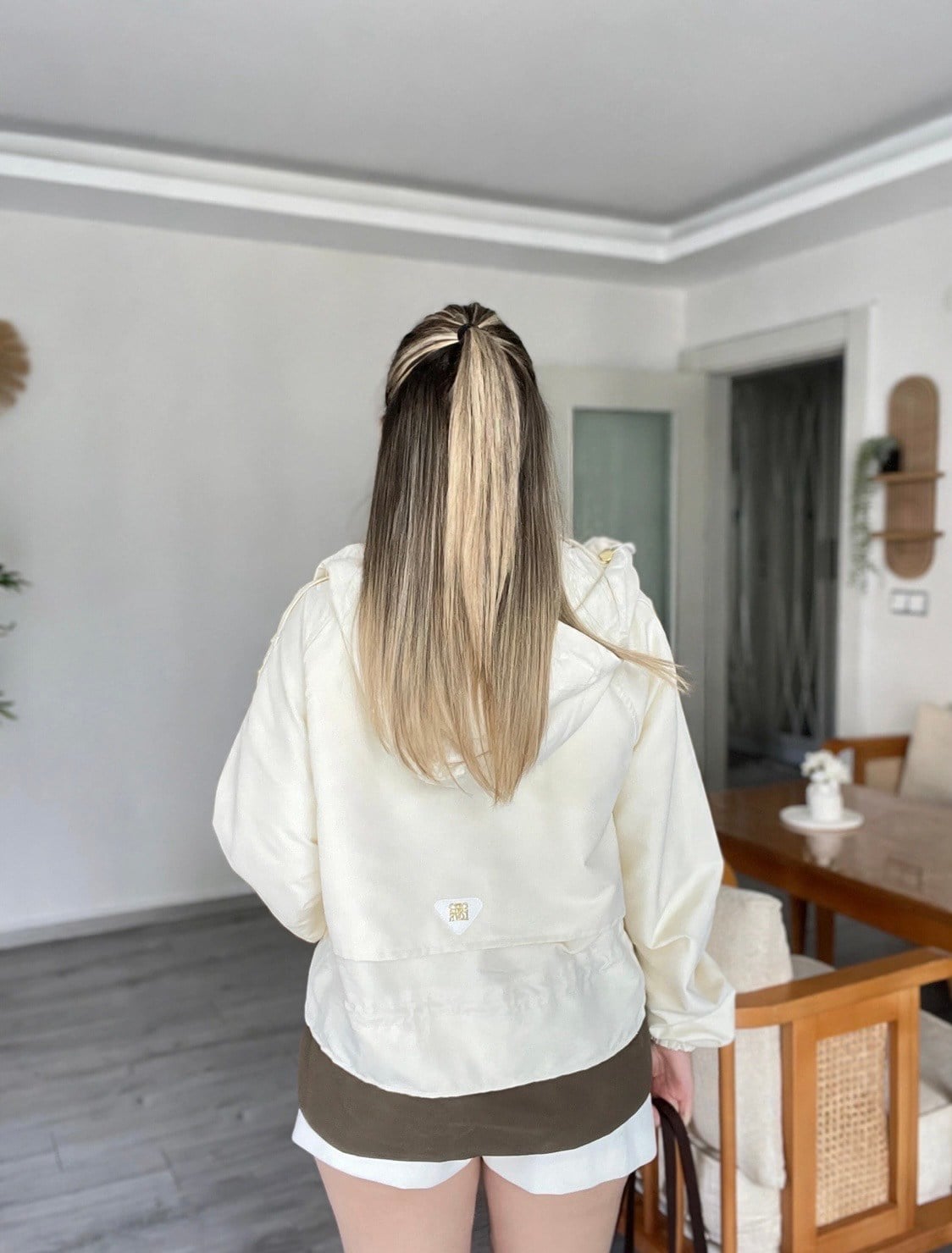 Premium Kalite Kapşonlu Trenç 
