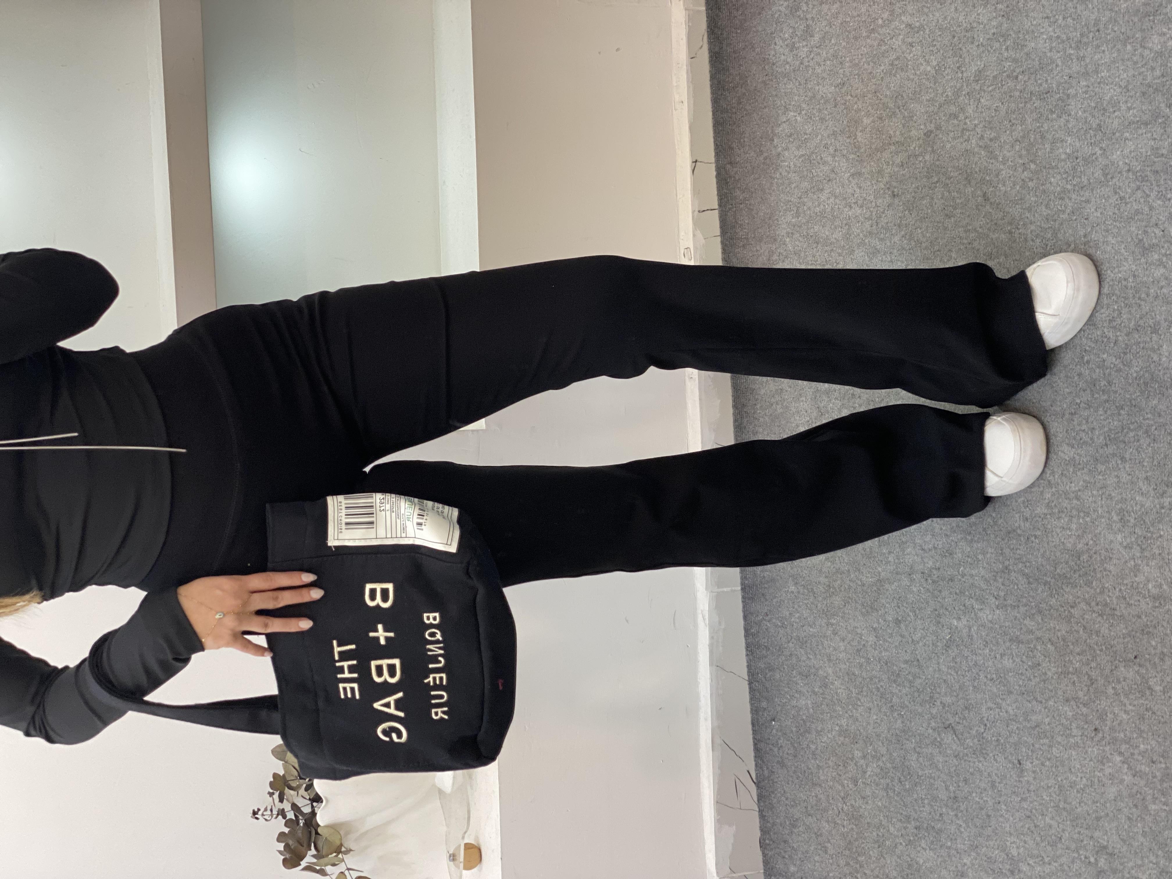 Siyah Kaşkorse Kemer Pantolon 