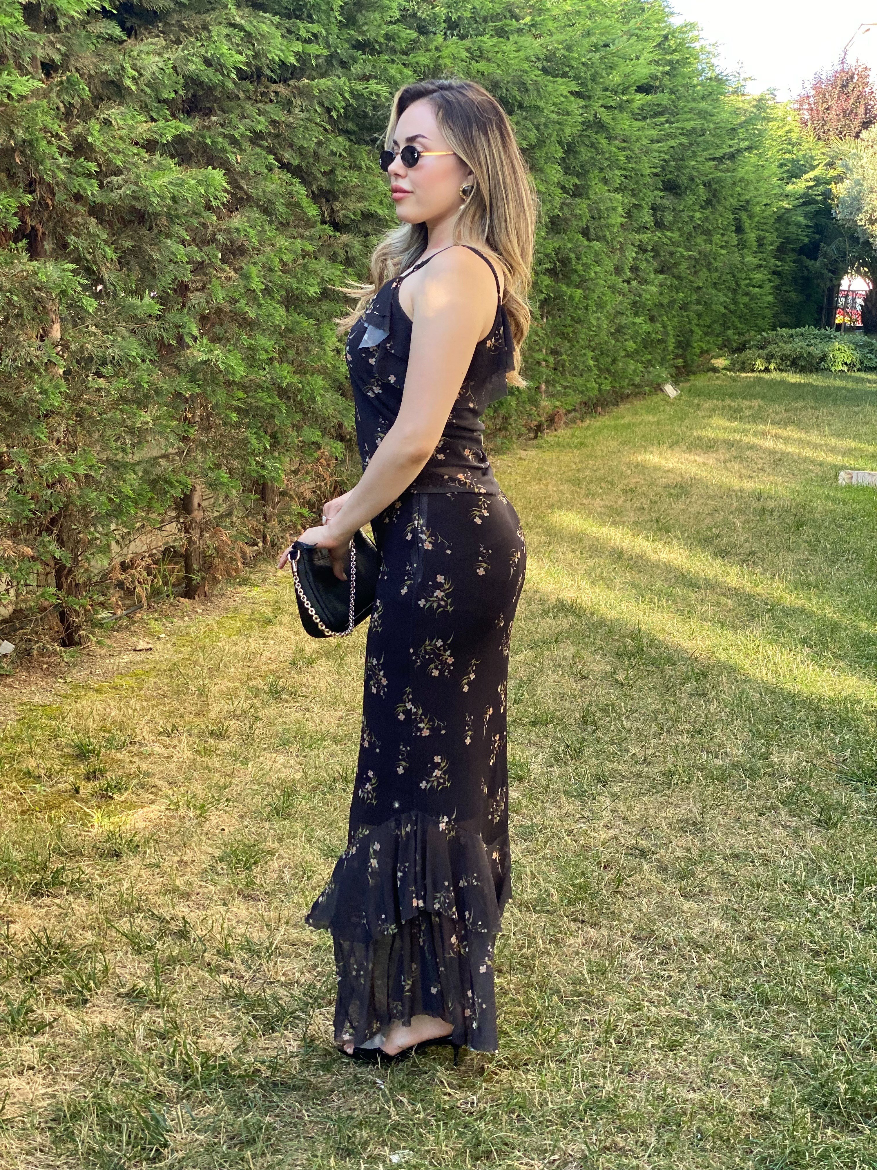 Volanlı Tül Takım 