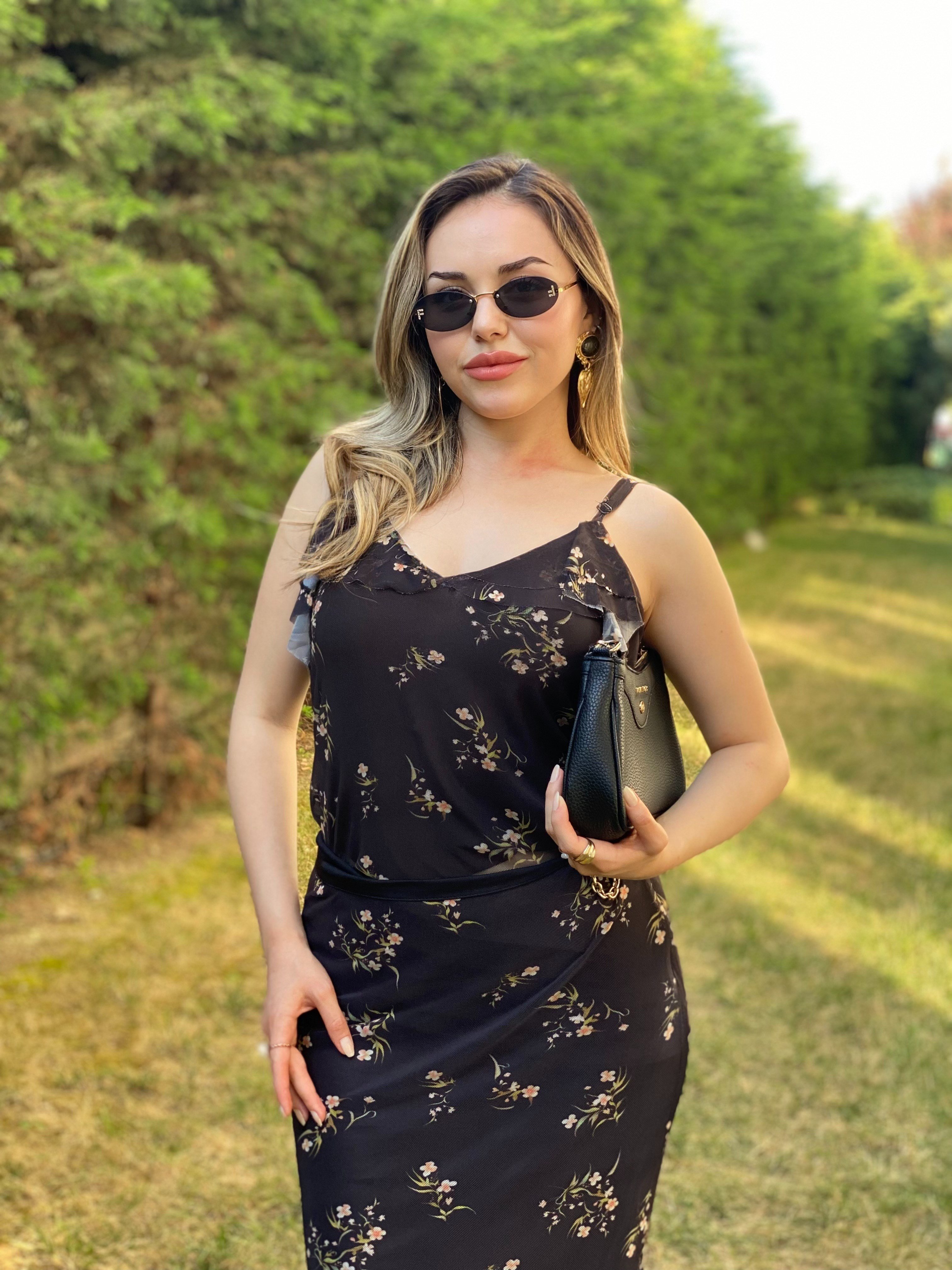 Volanlı Tül Takım 