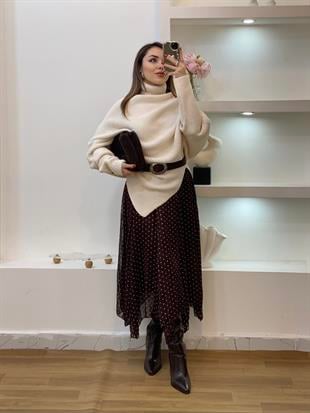 Bej Asimetrik Model Boğazlı Kazak