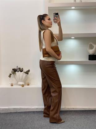 Bej Gold Düğmeli Çelik Triko Yelek