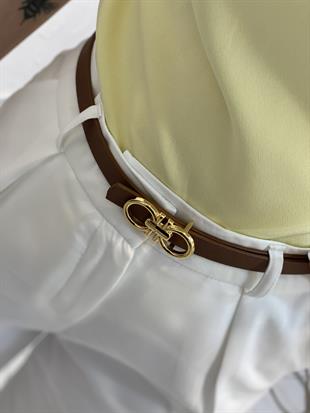 Beyaz Havuç Kesim Kumaş Pantolon