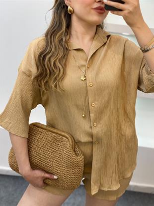 Camel Valeur Marka Şortlu Takım