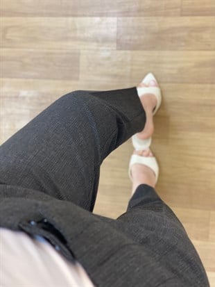 Füme Flatolu Premium Kumaş Pantolon 