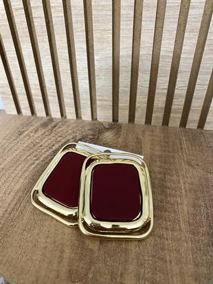 Gold Bordo Marka Model Küpe