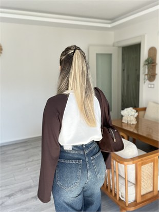 Kahve Beyaz Kontrast Renkli Modal Basic