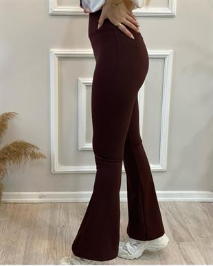 Kahve İspanyol Tayt