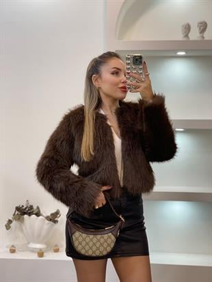 Kahve Kısa Form Kürk