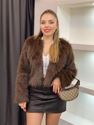 Kahve Kısa Form Kürk