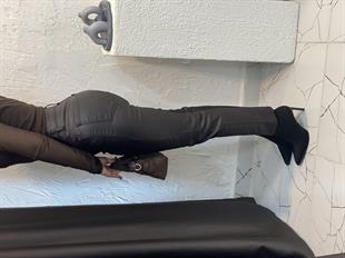 Kahve Mumlu Yüksek Bel Boyfit Jean 