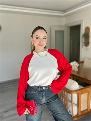 Kırmızı Beyaz Kontrast Renkli Modal Basic