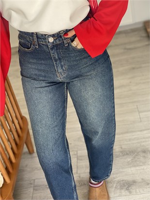 Laci Yüksek Bel Balon Jean
