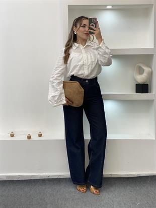 Lacivert Palazzo Jean