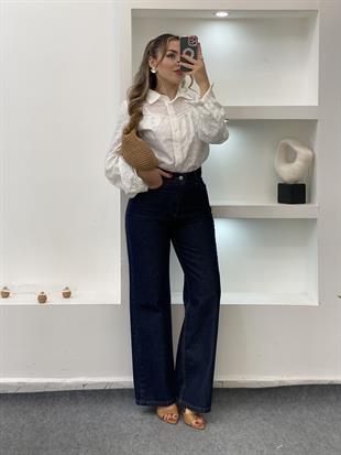 Lacivert Palazzo Jean