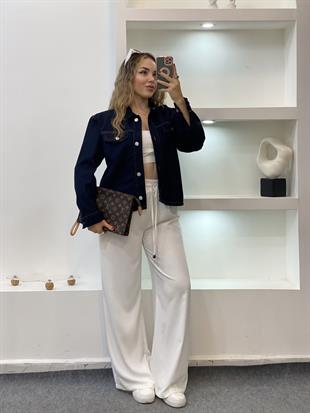 Lacivert Spor Kot Ceket 