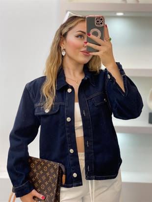 Lacivert Spor Kot Ceket 