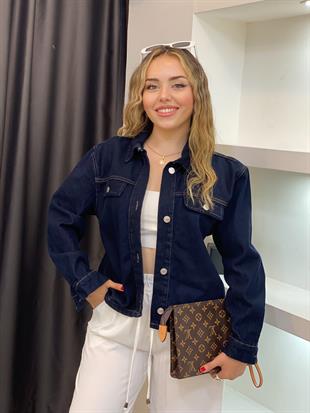 Lacivert Spor Kot Ceket 