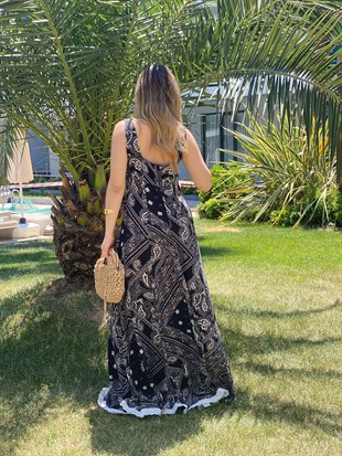 Marka Model Dantel Detaylı Elbise