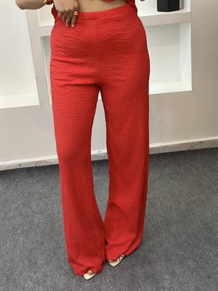 Nar Çiçeği Degaje Yaka Bürümcük Takım