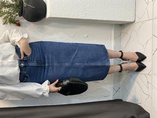 Orj Marka Midi Boy Jean Etek 