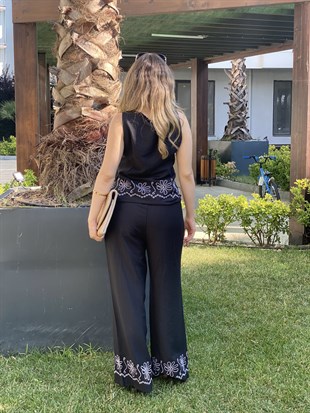 Orj Marka Tasarım Nakışlı Takım 