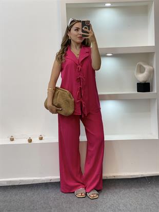 Pembe Önü Bağlamalı Model Takım