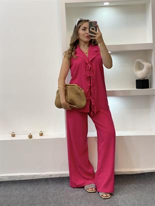 Pembe Önü Bağlamalı Model Takım