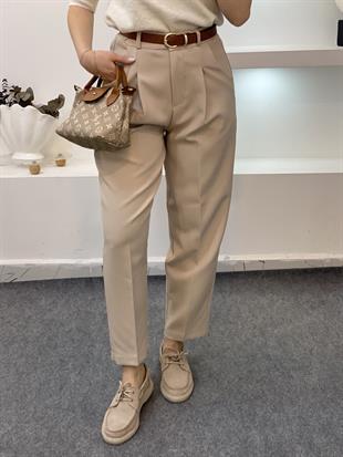 Perry Marka Bej Havuç Kesim Lüx Kalite Pantolon 