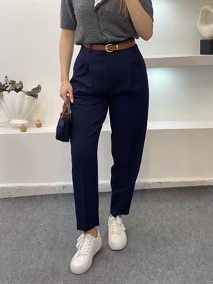 Perry Marka Lacivert Havuç Kesim Lüx Kalite Pantolon 