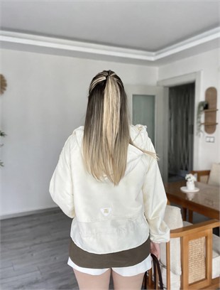 Premium Kalite Kapşonlu Trenç 