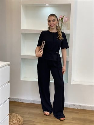 Siyah Kemerli Model Modal Takım