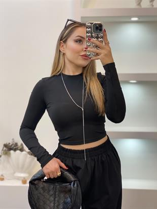 Siyah Likralı Scuba Takım