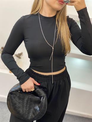 Siyah Likralı Scuba Takım