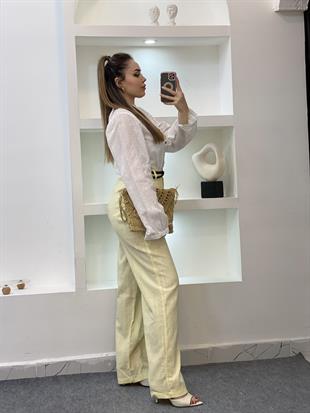 Tasarım Önü Düğmeli Fisto Gömlek 