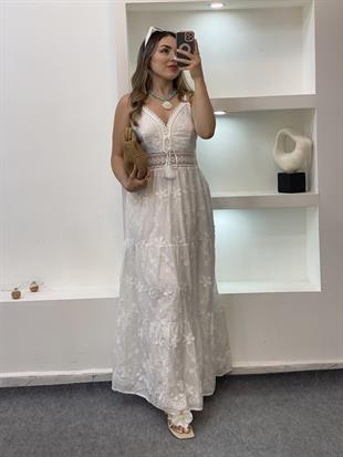Tasarım Özel Seri Fistolu Elbise