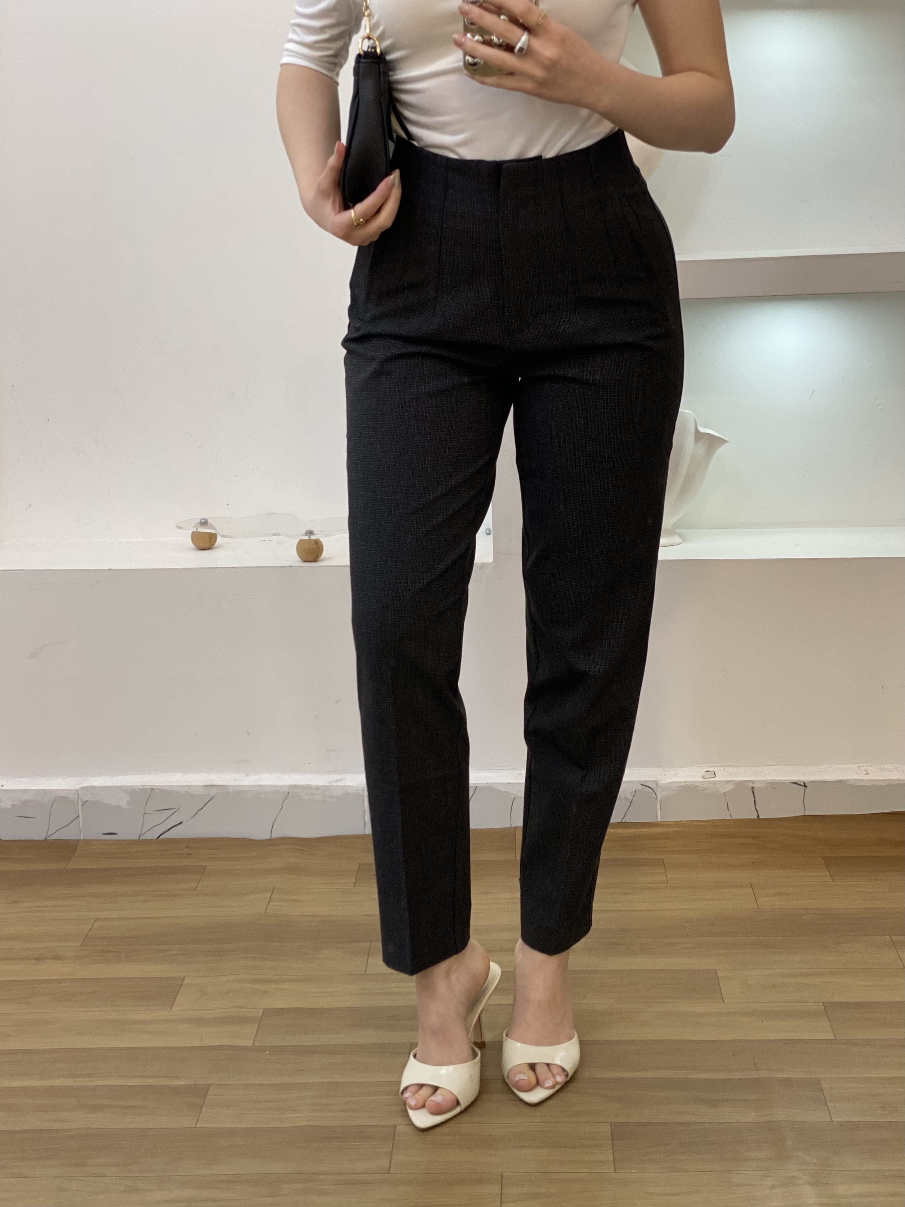 Füme Flatolu Premium Kumaş Pantolon 