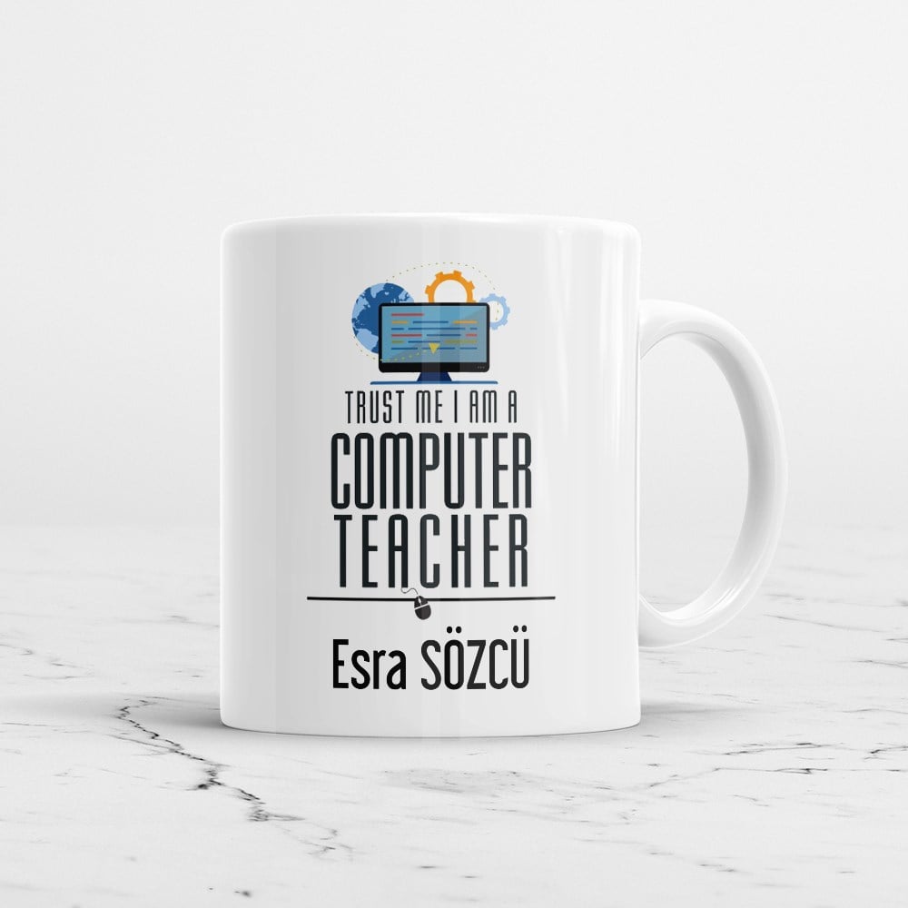 Computer Teacher Kupa Bardak