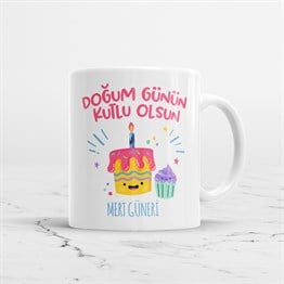 Doğum Günün Kutlu Olsun Kupa Bardak