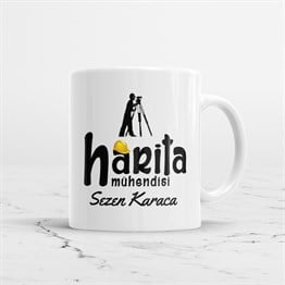 Harita Mühendisi Kupa Bardak