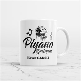 Piyano Öğretmeni Kupa Bardak