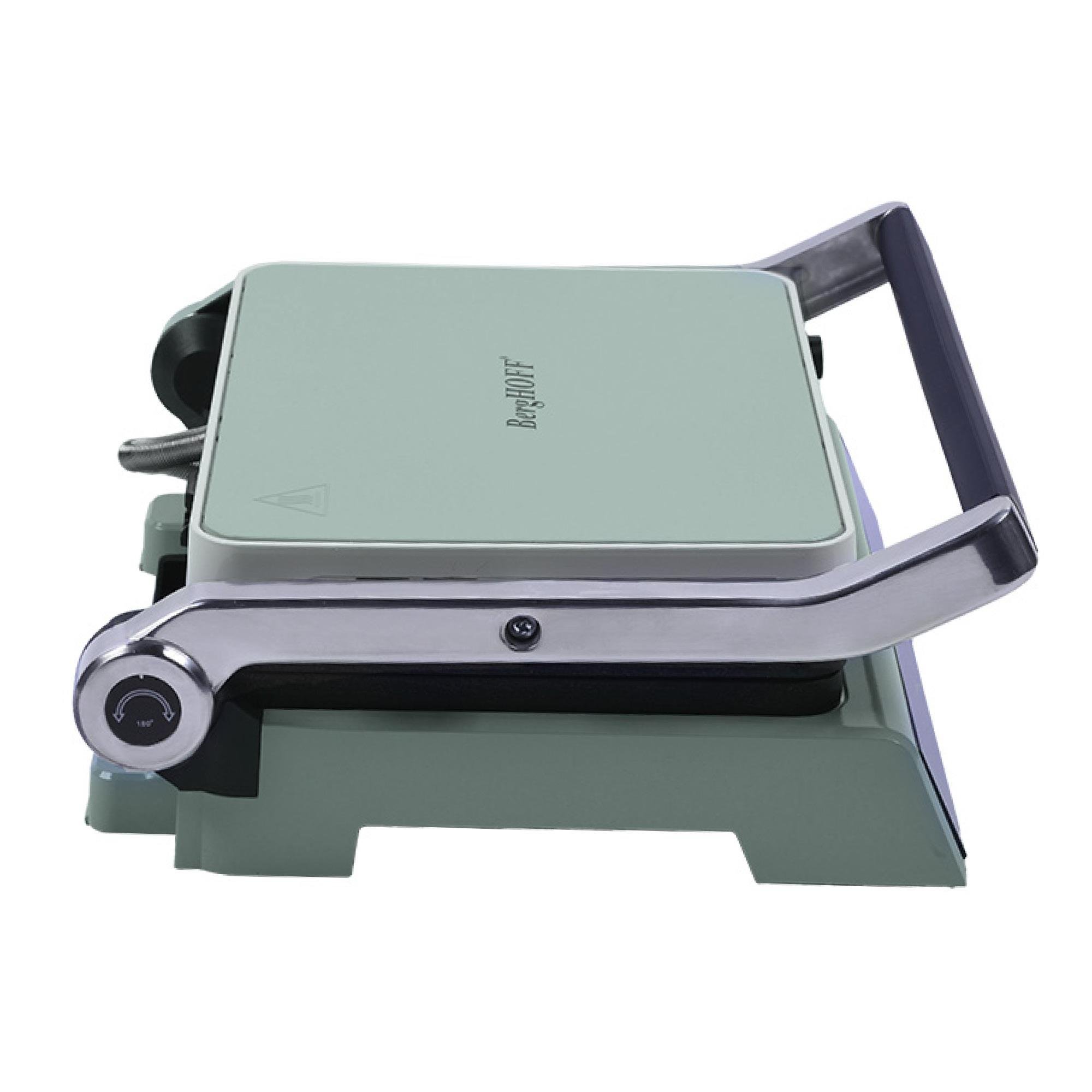 Berghoff Gem Retro Mint Yeşil Dijital Izgara ve Tost Makinesi