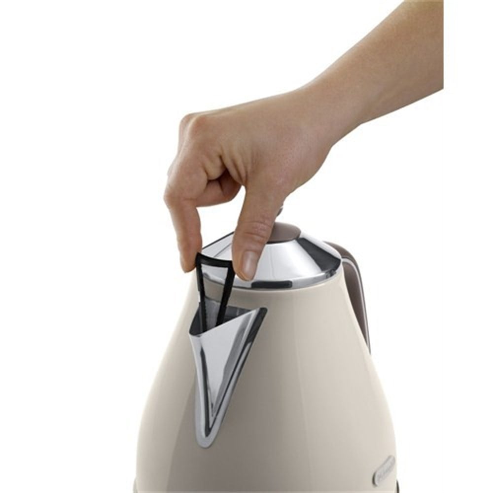 DELONGHİ KBOV.2001.BG İCONA VİNTAGE KREM 1.7 LT. RUSTİK KETTLE