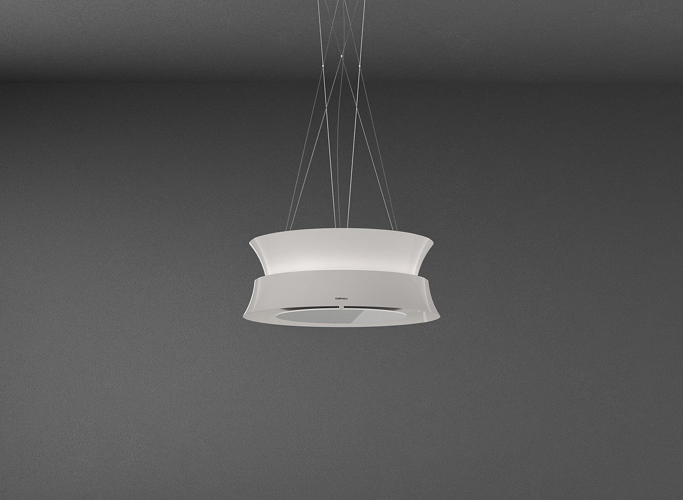 Falmec Dama Ada Davlumbaz Beyaz 60 cm 600m/h