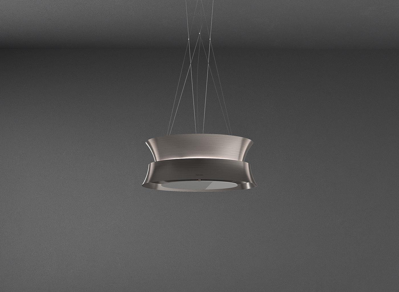 Falmec Dama Ada Davlumbaz Paslanmaz Çelik 60cm 600m/h