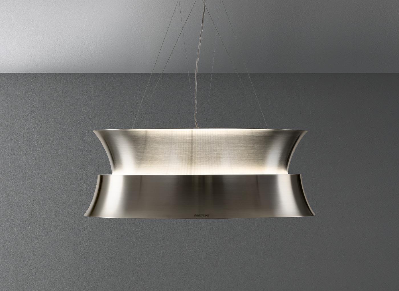 Falmec Dama Ada Davlumbaz Paslanmaz Çelik 60cm 600m/h