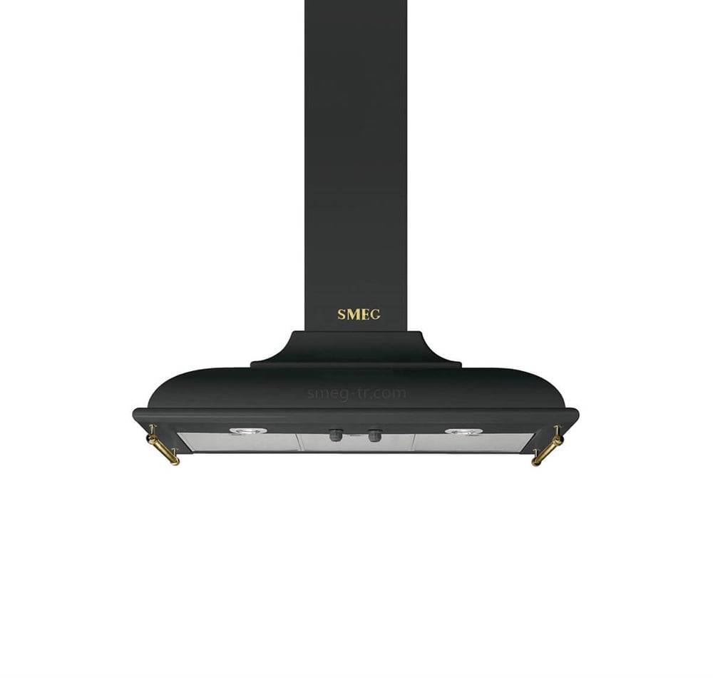 SMEG KC19AOE Antrasit/Rustik Davlumbaz 90 cm.