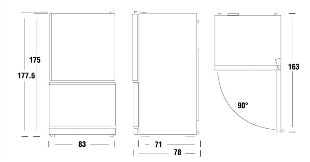 MAYTAG 5 GBB 2258 ÇELİK BUZDOLABI